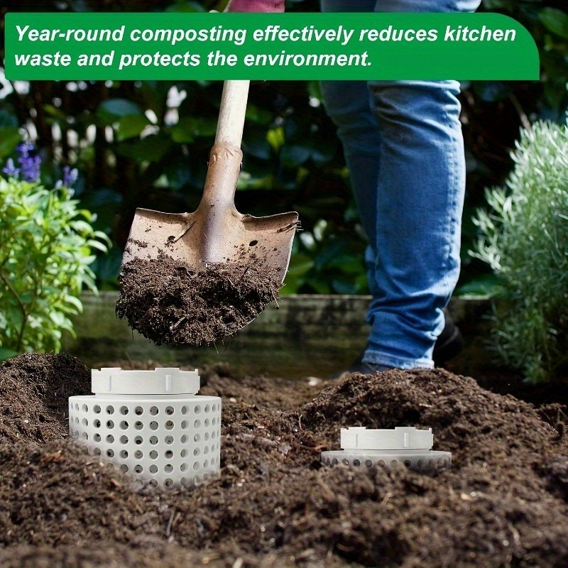 1pc Space-Saving PVC Earthworm - Compost Bin บทวิจารณ์และราคา