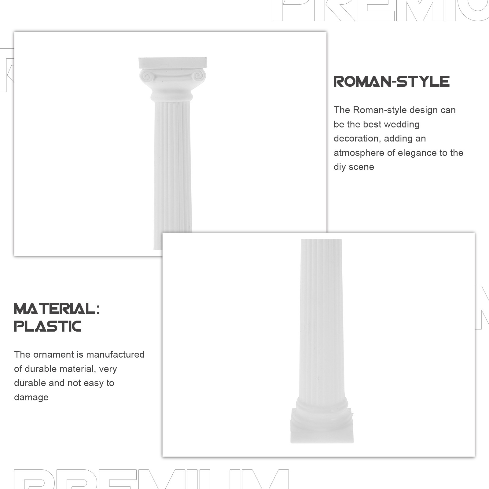 6Pcs Roman Pillar Decor Mini C - Gardening Tools Photo บทวิจารณ์และราคา